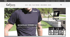 Desktop Screenshot of gelform.com.ar