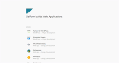 Desktop Screenshot of gelform.com